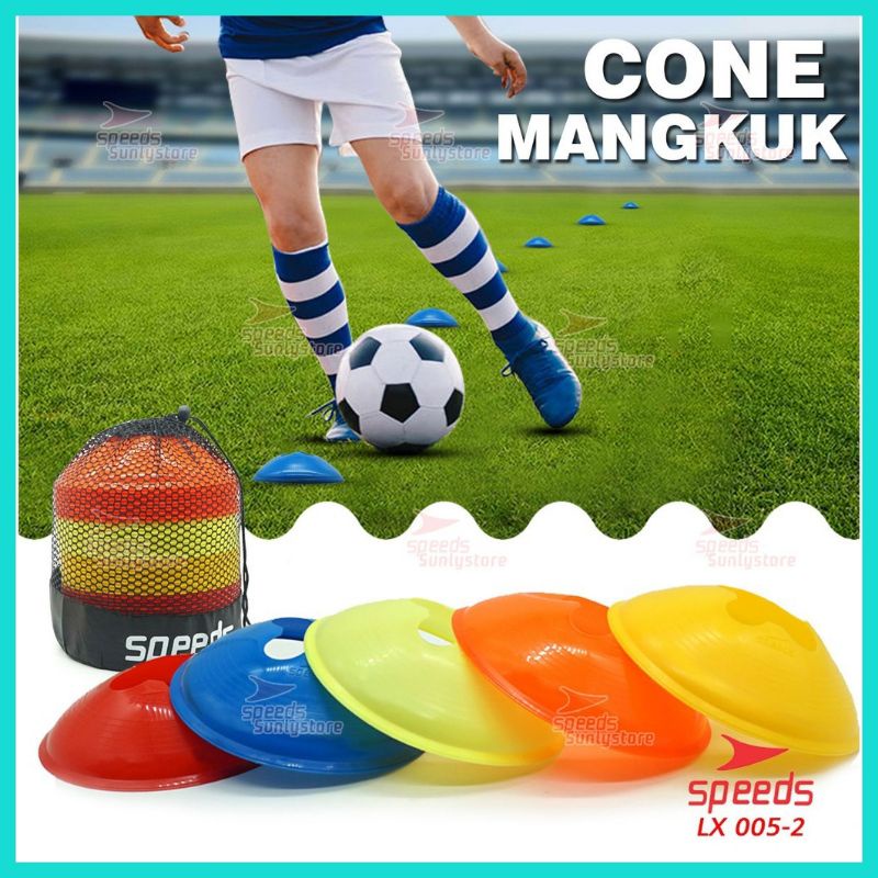 SPEEDS Cone Mangkuk Alat Olahraga Latihan Kun Mangkok Marker Sport Harga 005-02