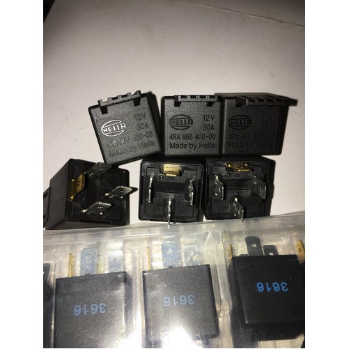 Jual Relay Hella Asli 12v 30A kaki 4 Untuk Lampu dan Klakson Mobil