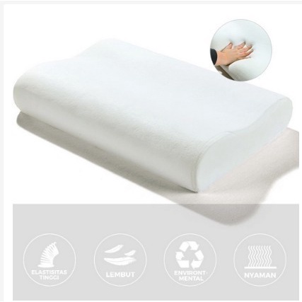 Bantal Tidur Kesehatan Leher Dengkur Memory Foam Pillow Cervical Neck