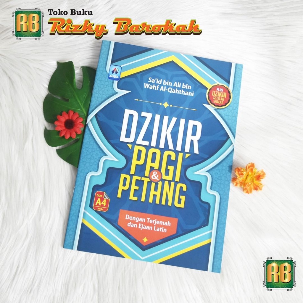 Jual Dzikir Pagi Petang Ukuran A4 Jumbo Lansia Soft Cover - Dzikir Pagi ...