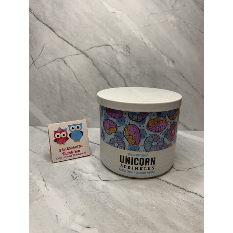 Bath & Body Works 3 wick scented candle