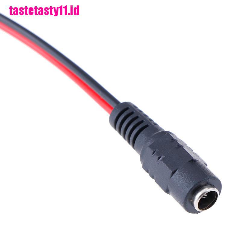 【TTID】1Pc Alligator Clip 12V Power Cable Crocodile Wire DC Voltage Connector To