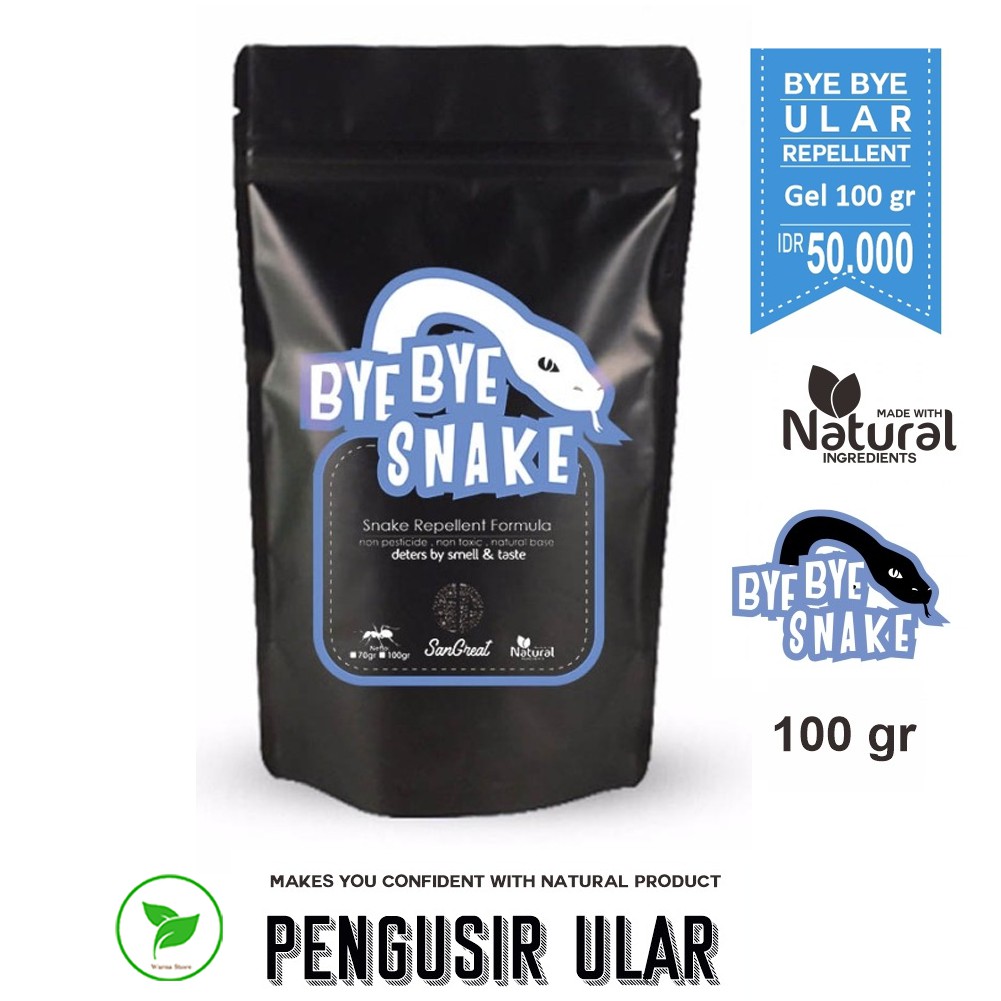 Alat pengusir ular masuk ke rumah Bye Bye Snake Gel 100 gram