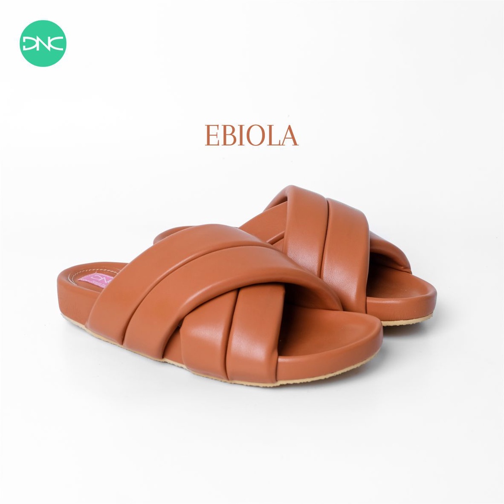 Sepatu sendal fashion wanita nyaman original - DNC Ebiola in Brown
