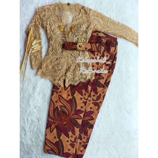 KEBAYA MILO SKIN KEBAYA LEHER V KEBAYA TEPI DEPAN KEBAYA PREMIUM