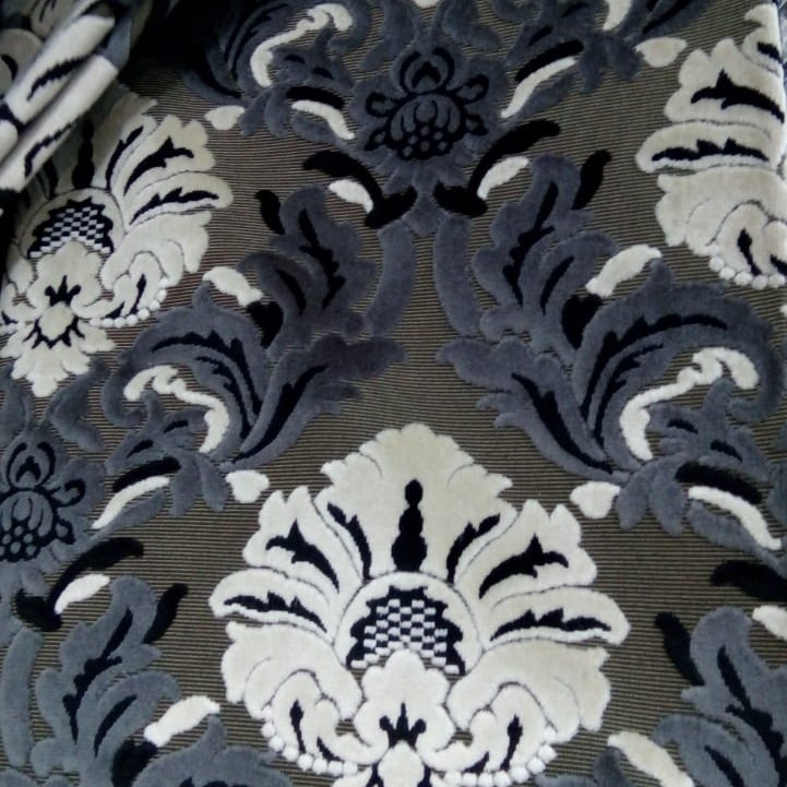 Kain Sofa Import Bludru Deep Grey Luxury