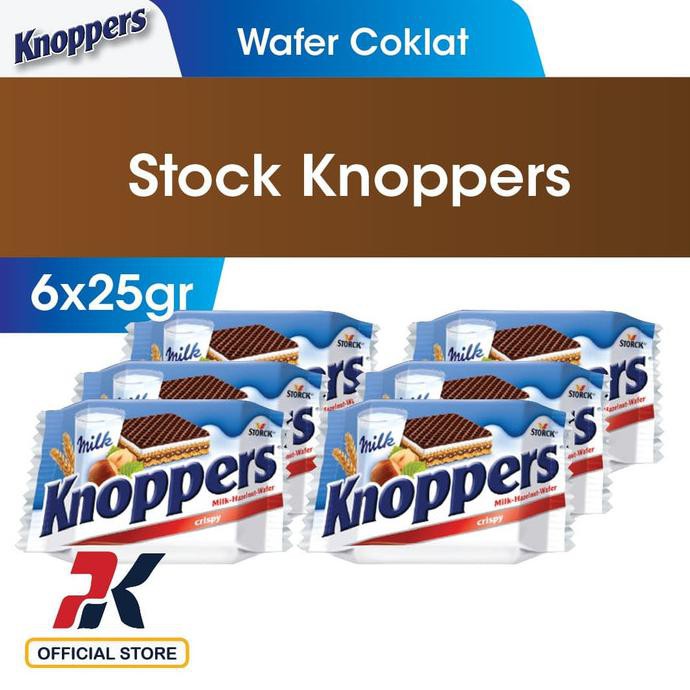 

Bundle 6pcs Storck Knoppers 25g BOOM SALE Kode 1096