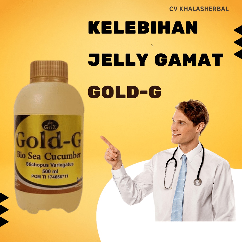 Jelly Gamat Gold G 500 ml Obat Kolestrol