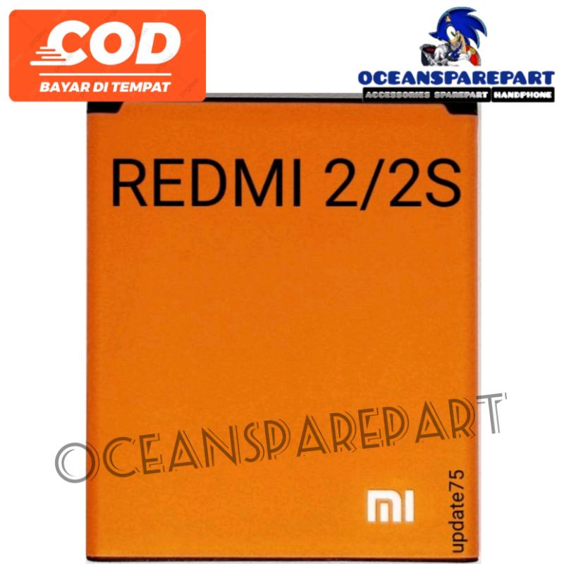 Baterai Xiaomi Redmi 2 2S BM44 original