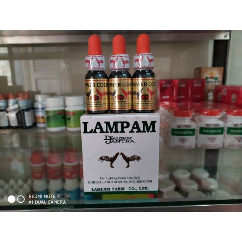 DOPING LAMPAM POWER COCK, Doping Ayam Aduan.