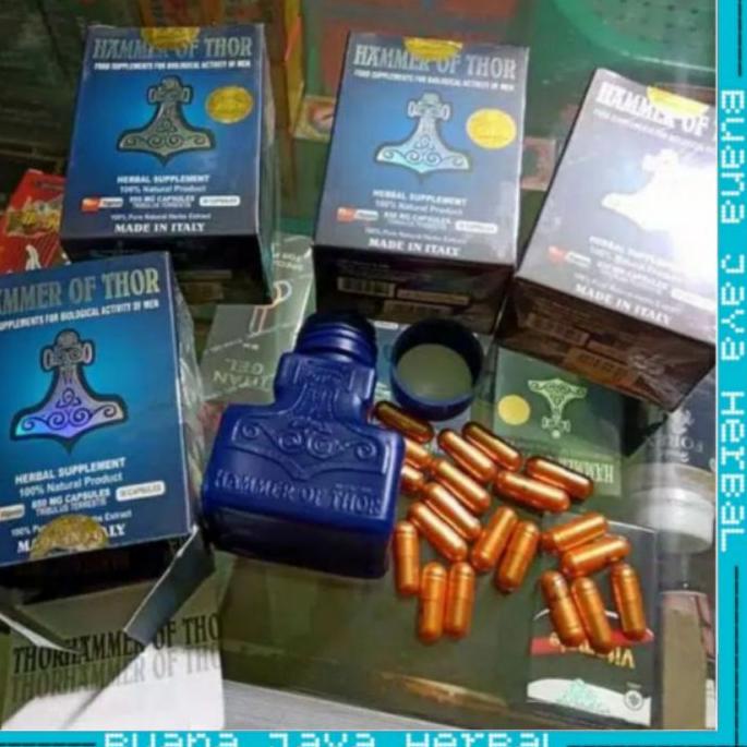 Terbaik HAMMER OF THOR ORIGINAL ITALY ASLI OBAT KUAT PEMBESAR PENIS HAMER OF THOR serbuuu !