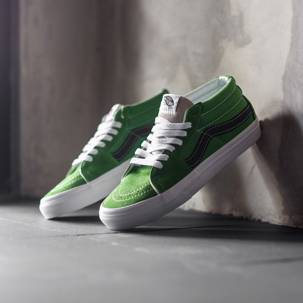 Vans SK8 Mid Retro Sport Calla Green / True White