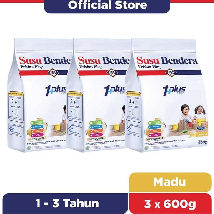 

Diskon Susu Bendera 1+ Susu Bubuk 1-3 Tahun Madu 600g 3 pcs Cuci Gudang Awal Tahun