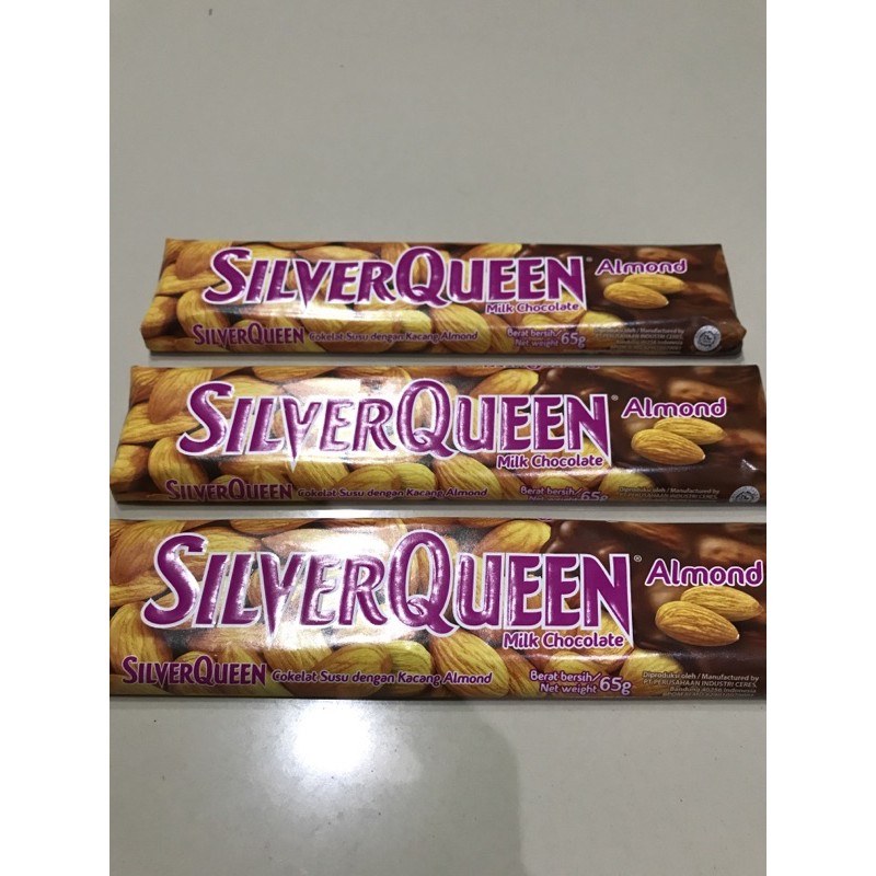 

SILVERQUEEN ALMOND 58 gram