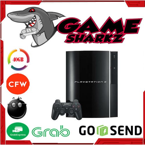 [Game/Console] Ps3 Ps 3 Sony Playstation 3 Fat Hdd 500Gb + Free Stick