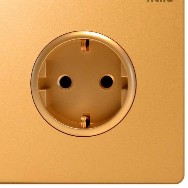 ✫ CASA X216VG-Gold Stop Kontak NERO ➣