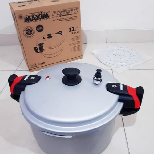 PANCI PRESTO MAXIM 12 LITER MAXIM PRESTO PRESSURE COOKER 30 CM ORIGINAL