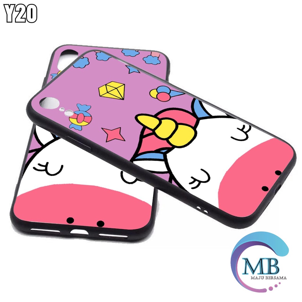 SS013 CASE UNICORN Vivo Y17 Y12 Y15 Y19 U3 Y5S Y20 Y21s Y20s Y12s Y30 Y50 Y30i Y51 V20 MB794