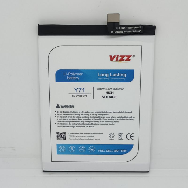 Baterai Vizz Vivo Y71 / BE1