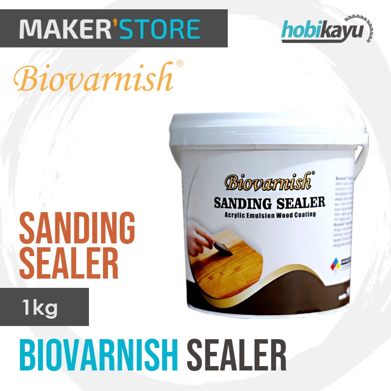 Biovarnish Sanding Sealer 1kg water-based