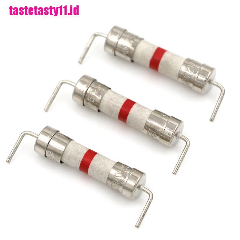 【TTID】5Pcs 8A 250V 5*20mm ceramic body time-lag axial lead fuse