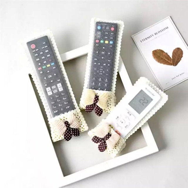 FASHION WANITA - SARUNG REMOT RENDA - COVER REMOTE