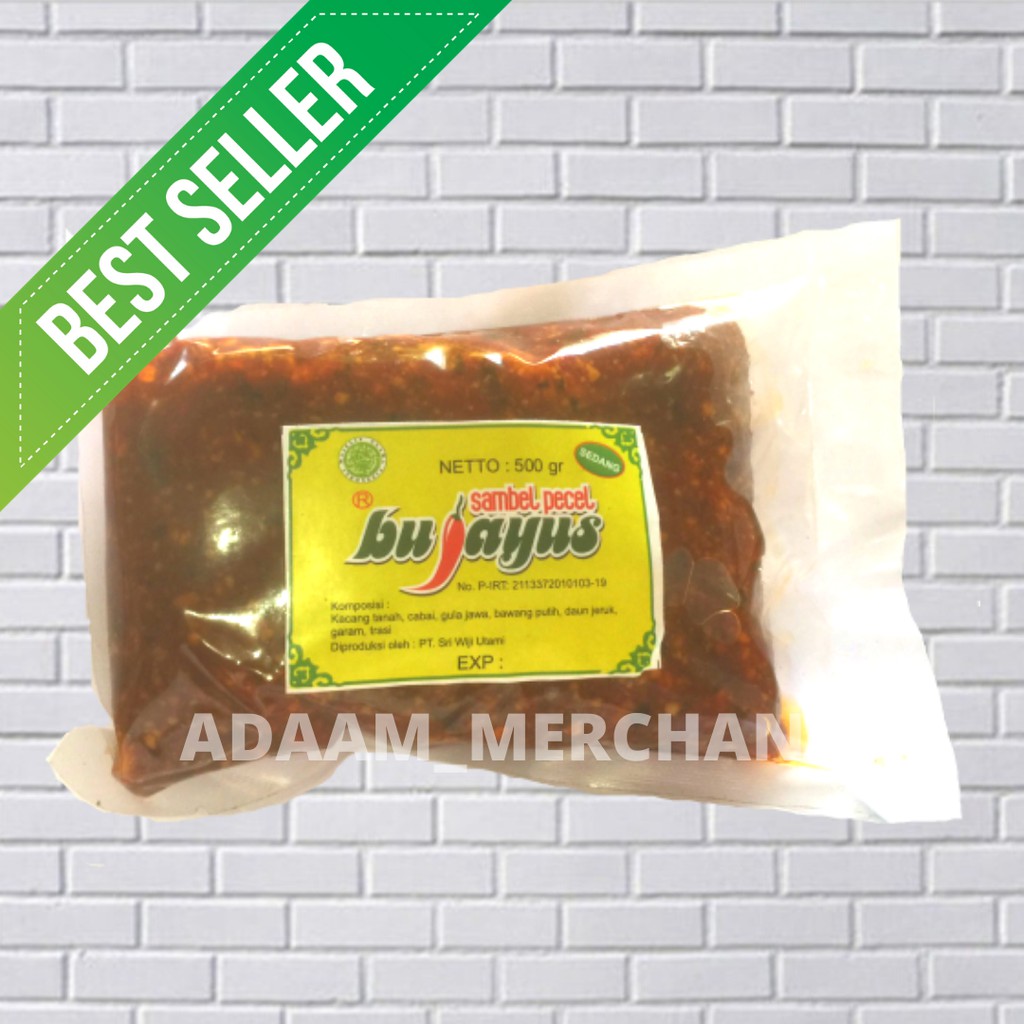 

Sambel Pecel Khas Solo BU JAYUS 500 gr | SEDANG