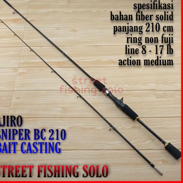 Harga Bersahabat.. JORAN AJIRO BC BAITCASTING SNIPER 210 CM COD