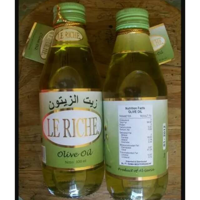 Minyak Zaitun Murni 100 Le Riche Olive Oil Shopee Indonesia