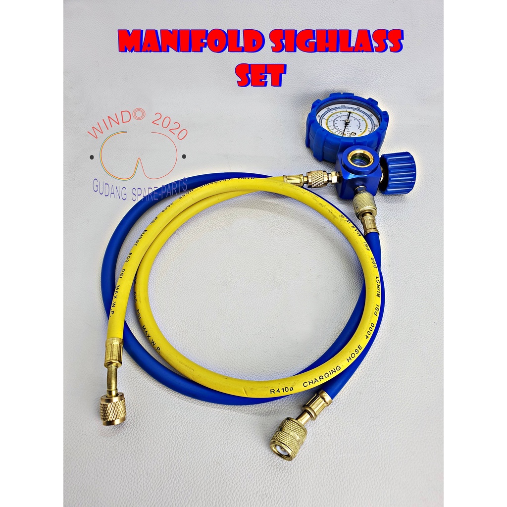 MANIFOLD SINGLE | SINGLE MANIFOLD SIGHT GLASS | MANIFOLD + SELANG | MANIFUL SINGLE | ANALIZER SINGL