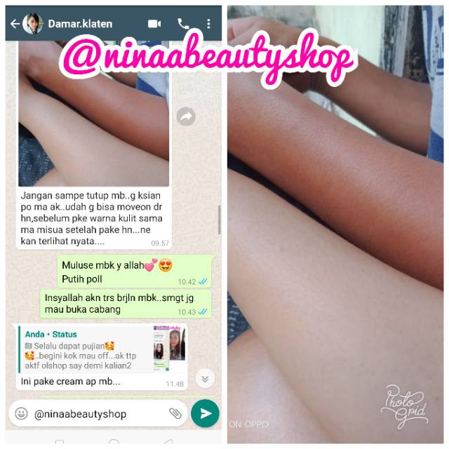 PEMUTIH BADAN LOTION PEMUTIH BPOM NRGLOW RJNSKIN PUTIH CEPAT