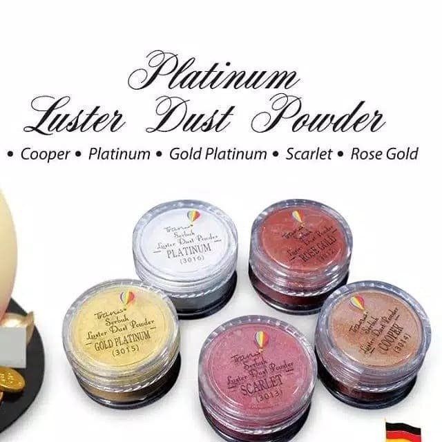 

Best Seller - Trans Luster Dust Powder Platinum/Silver
