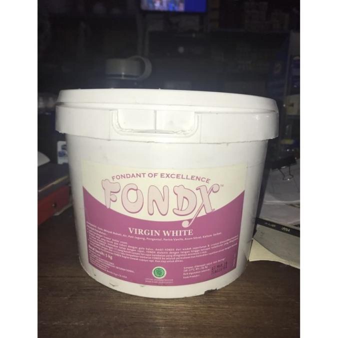 

Fondant Icing Fondx Virgin White 5Kg