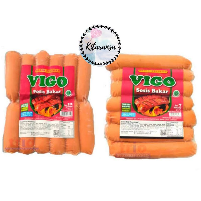 Sosis Bratwurst Original/Sosis Bakar/Sosis Jumbo/Sosis Sapi/Sosis Bakar Vigo