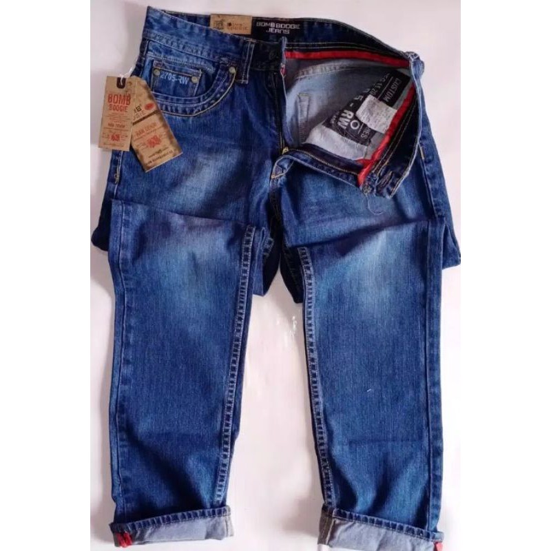 DJ // CELANA BOMBOGIE BAHAN ORIGINAL JEANS / CELANA PANJANG PRIA TERBARU / NEW PRODUCK