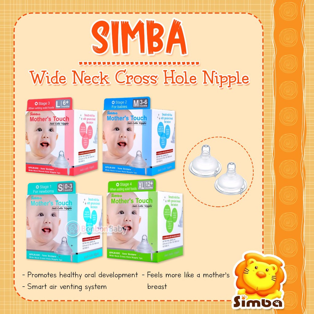 Simba Wide Nipple