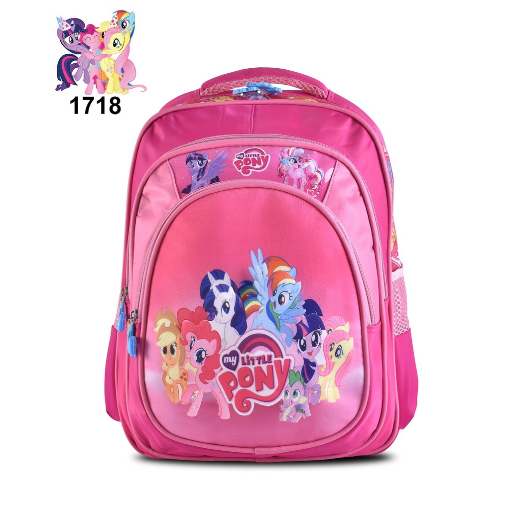 Tas Cartoon Ransel Anak Perempuan Lampu+Music 1718 16&quot;(Frozen,LOL,My Little Pony,Unicorn,Hello Kitty