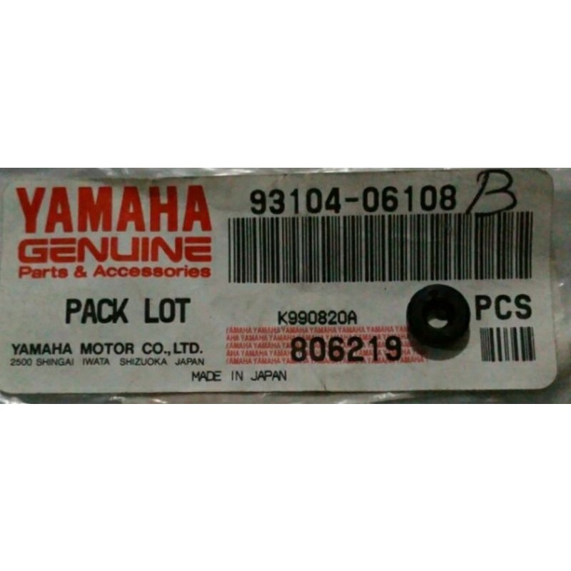 Oil seal oli sil pompa oli samping Yamaha F1ZR ORI YGP 93104-06108