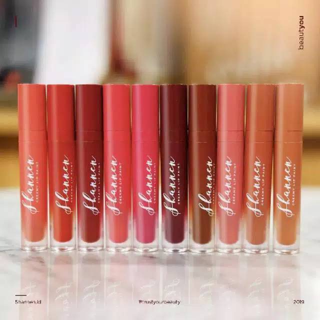 Shannen lipstick / Shannen lip mate / Shannen Creamy Lip Paint