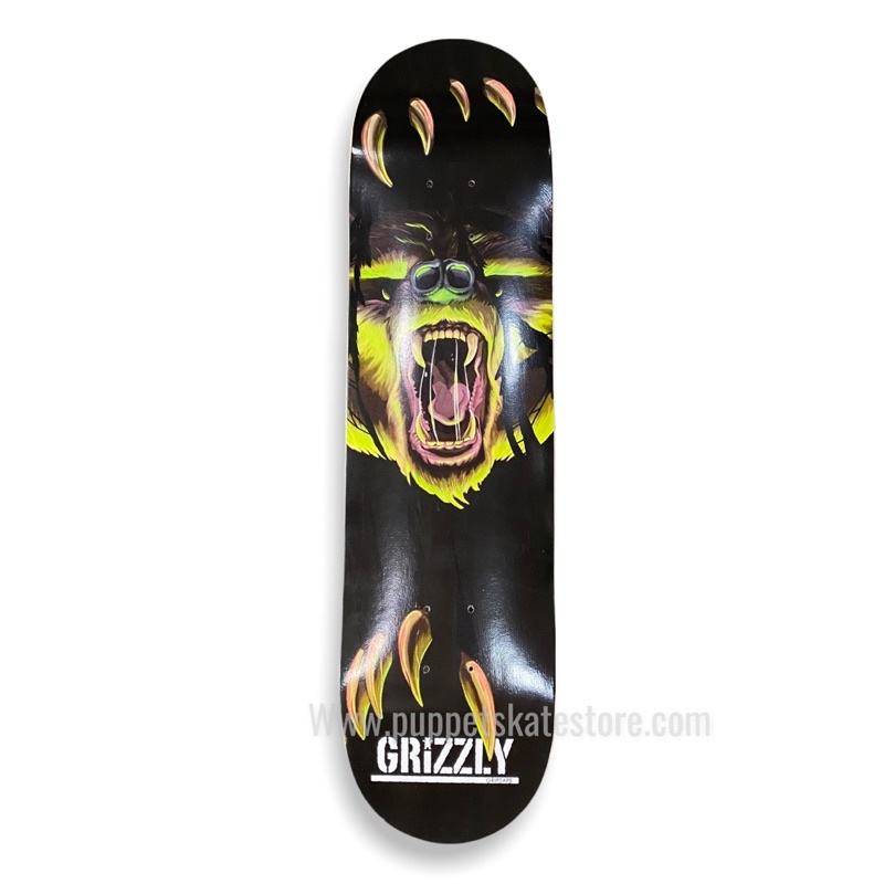 GRIZZLY skateboard deck only 7.8