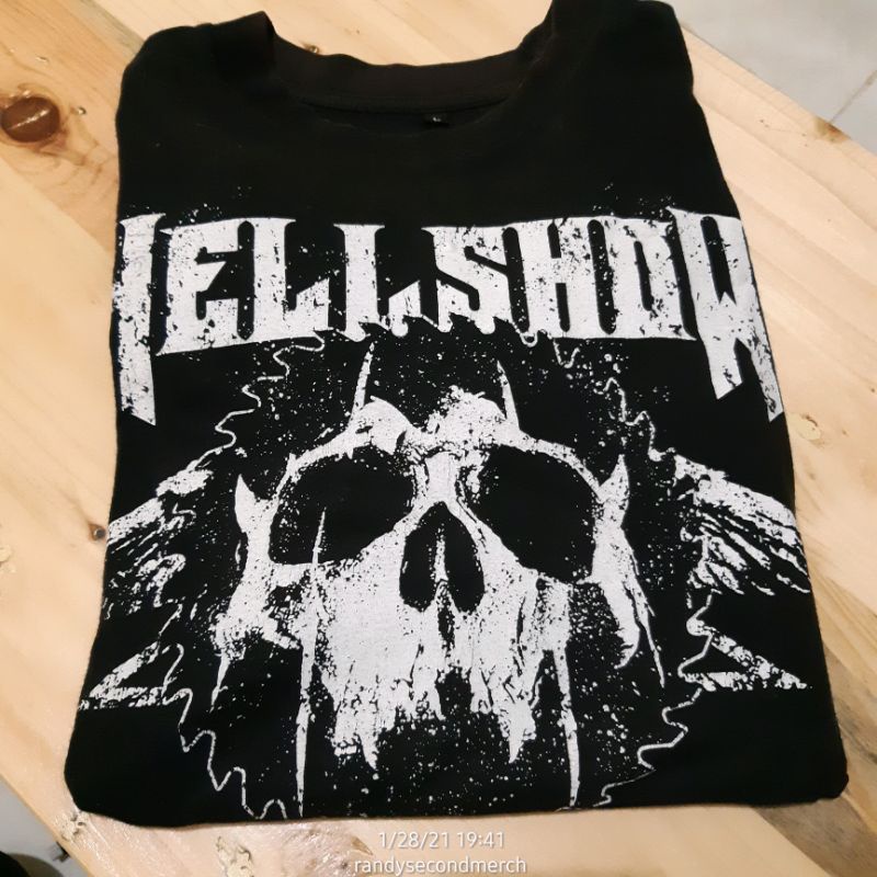 TS Original Merch Burgerkill Hellshow 2013