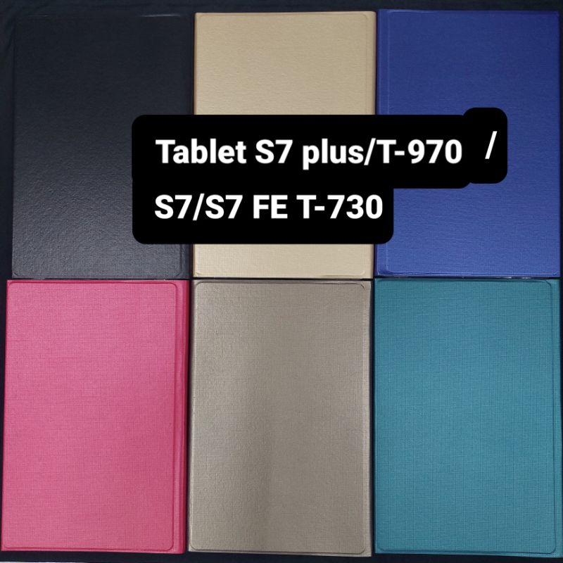 sarung tablet samsung S7 plus/T-970