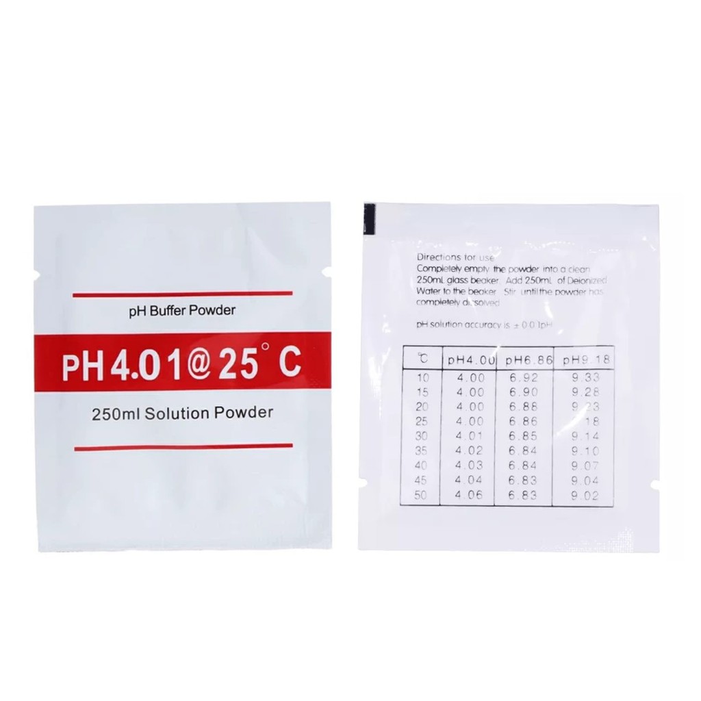 PH Buffer Powder Solution Serbuk Bubuk Kalibrasi ph Meter Calibration