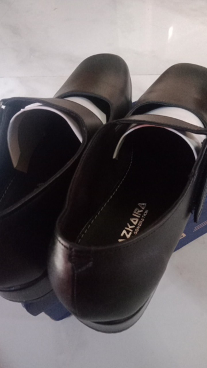 Sepatu Sekolah Wanita Hitam Kulit Asli/sepatu Pantofel/sepatu Kerja/sepatu Paskibra/sepatu Kantor