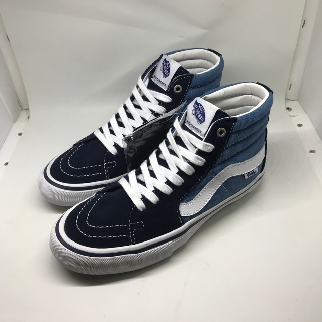 vans sk8 hi navy pro