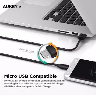 Aukey Cable CB-D17 Micro USB 2.0 (6Pcs) - 500092