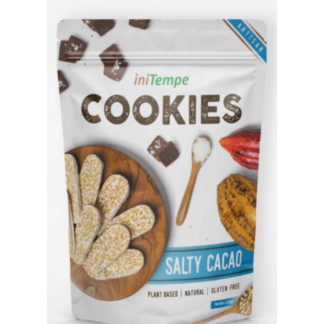 

Ini Tempe Cookies Salty Cacao