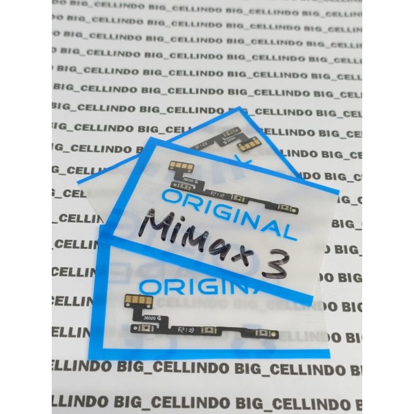 XIAOMI MIMAX 3 MI MAX 3 FLEXIBLE FLEXIBEL TOMBOL DALAM POWER ON OFF VOLUME XIAOMI MIMAX 3 MI MAX 3