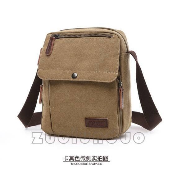 

Kualitas Terbaik - Tas Selempang Kanvas Pria Import Tas Selempangkanvas Tas Hp Tas Coklat