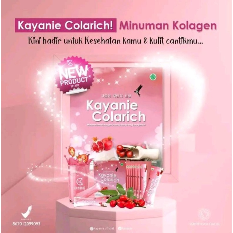 

Kayanie Colarich Minuman Collagen
